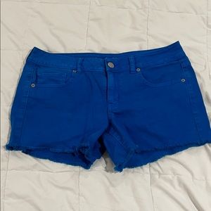 American eagle blue shorts